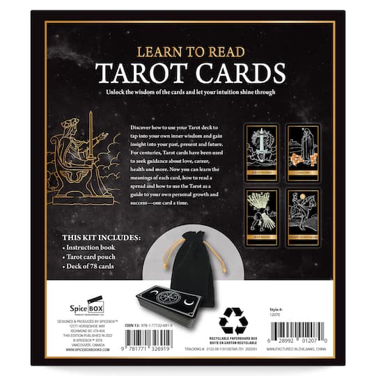 SpiceBox Tarot Cards Gift Box Set